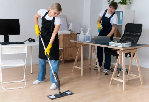 Nettoyage de bureau professionnel à Saint-Léger-du-Bois